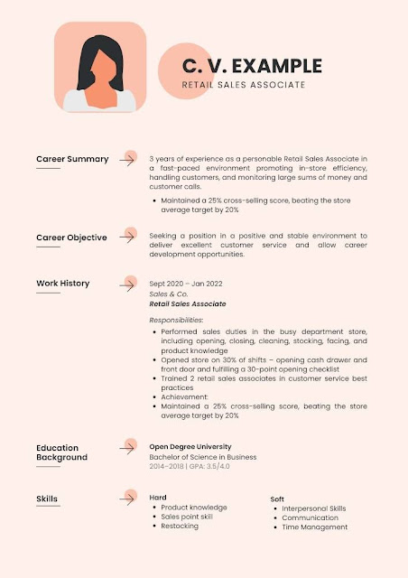 Key Elements of a winning CV in Africa.